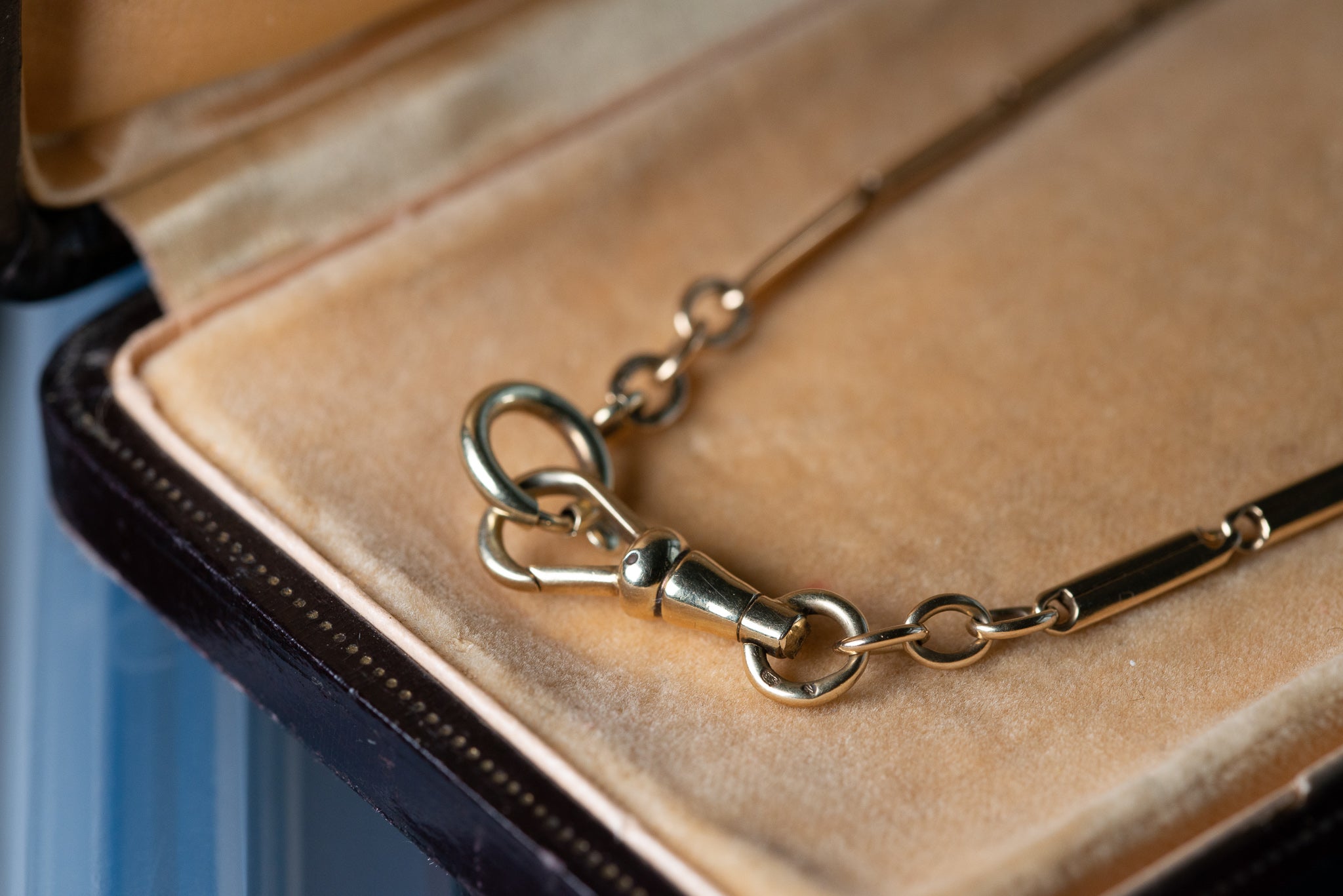 Vintage Pocketwatch Chain with Dog Clip - LUXORIA VITA