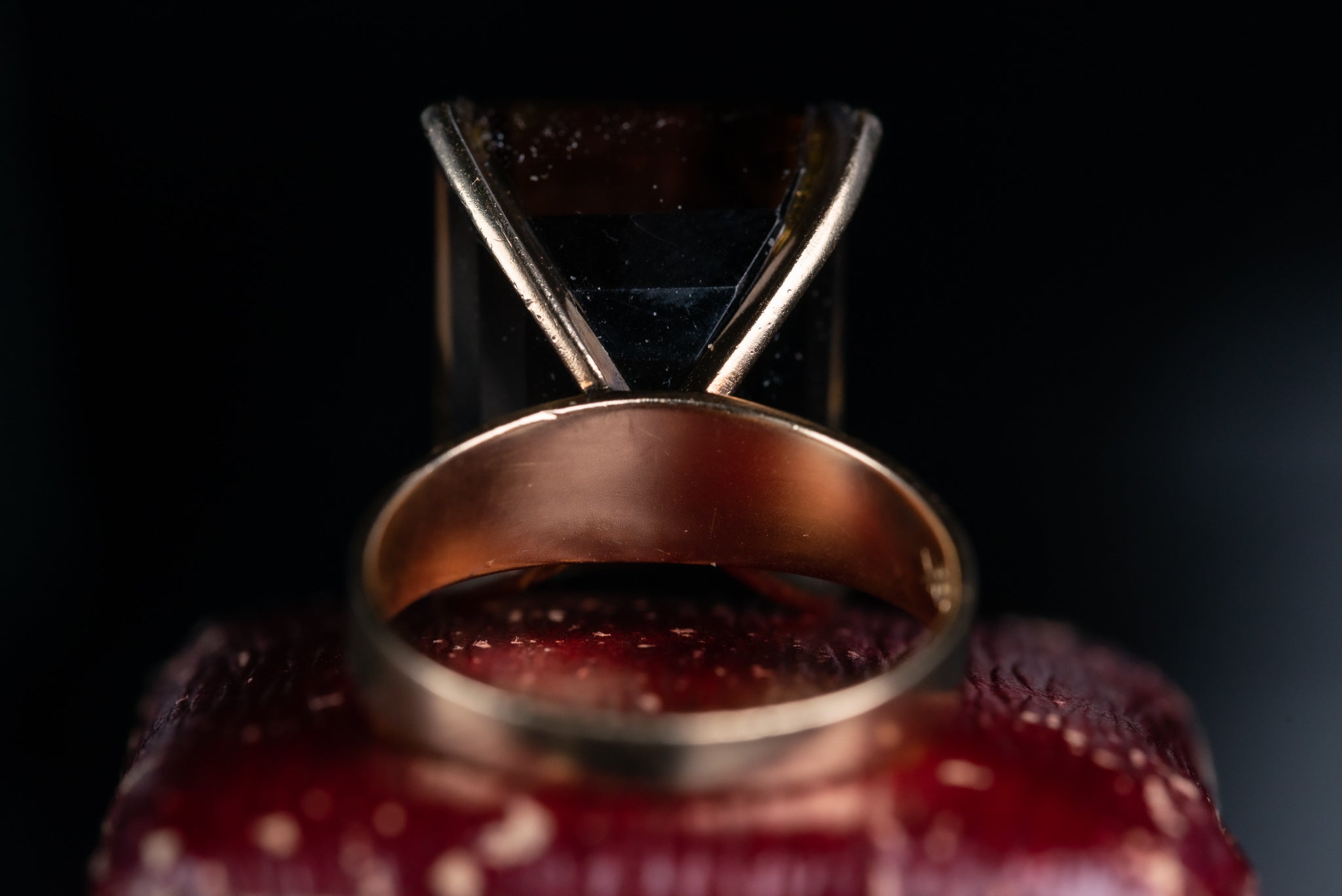 Vintage Smokey Quartz Ring - LUXORIA VITA