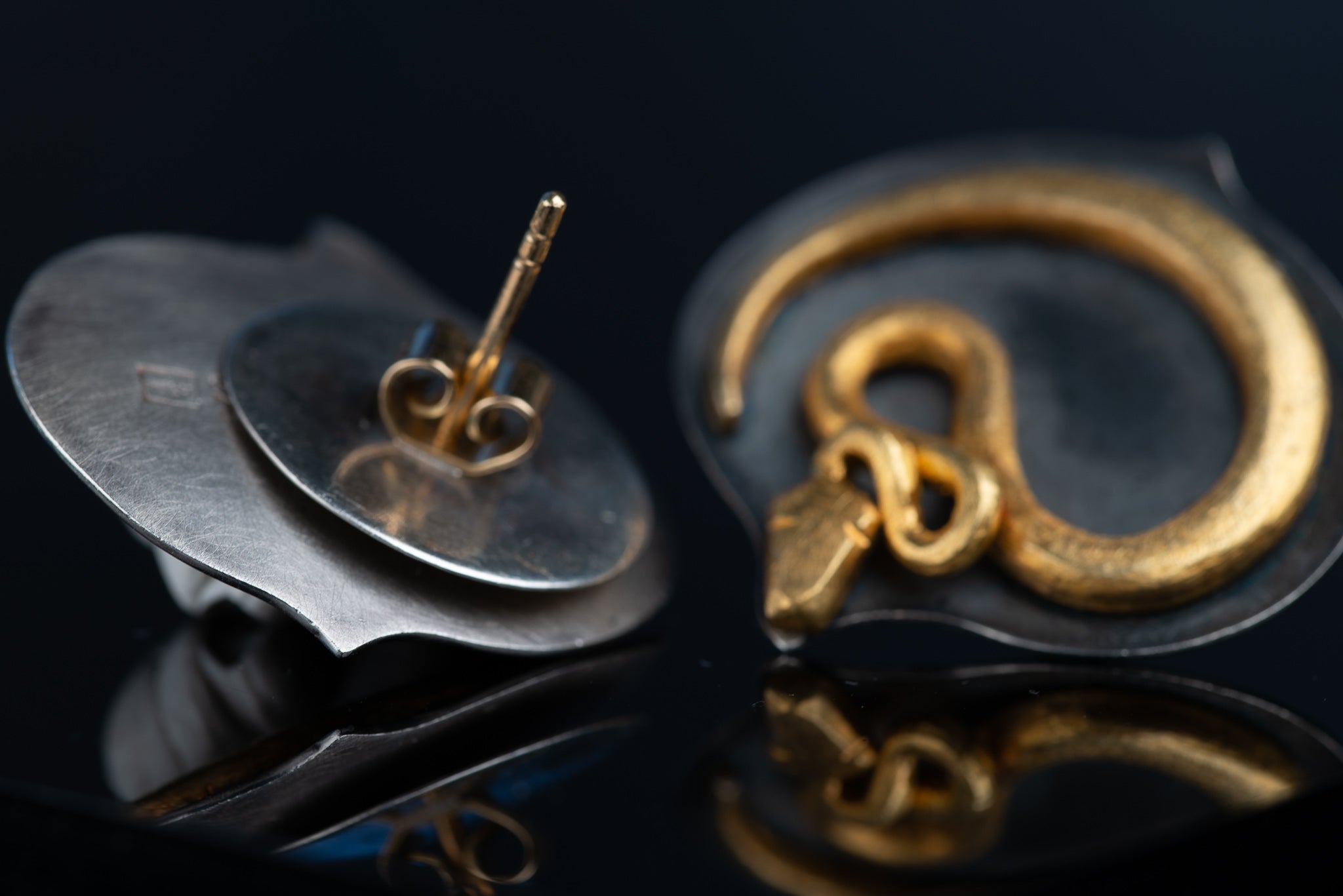 Ancient Snakes Earrings - LUXORIA VITA