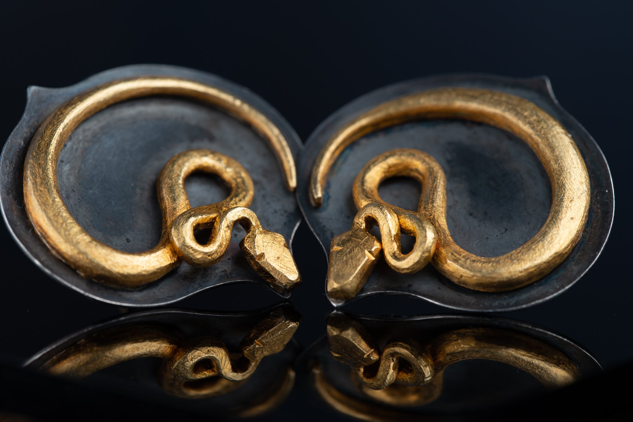Ancient Snakes Earrings - LUXORIA VITA