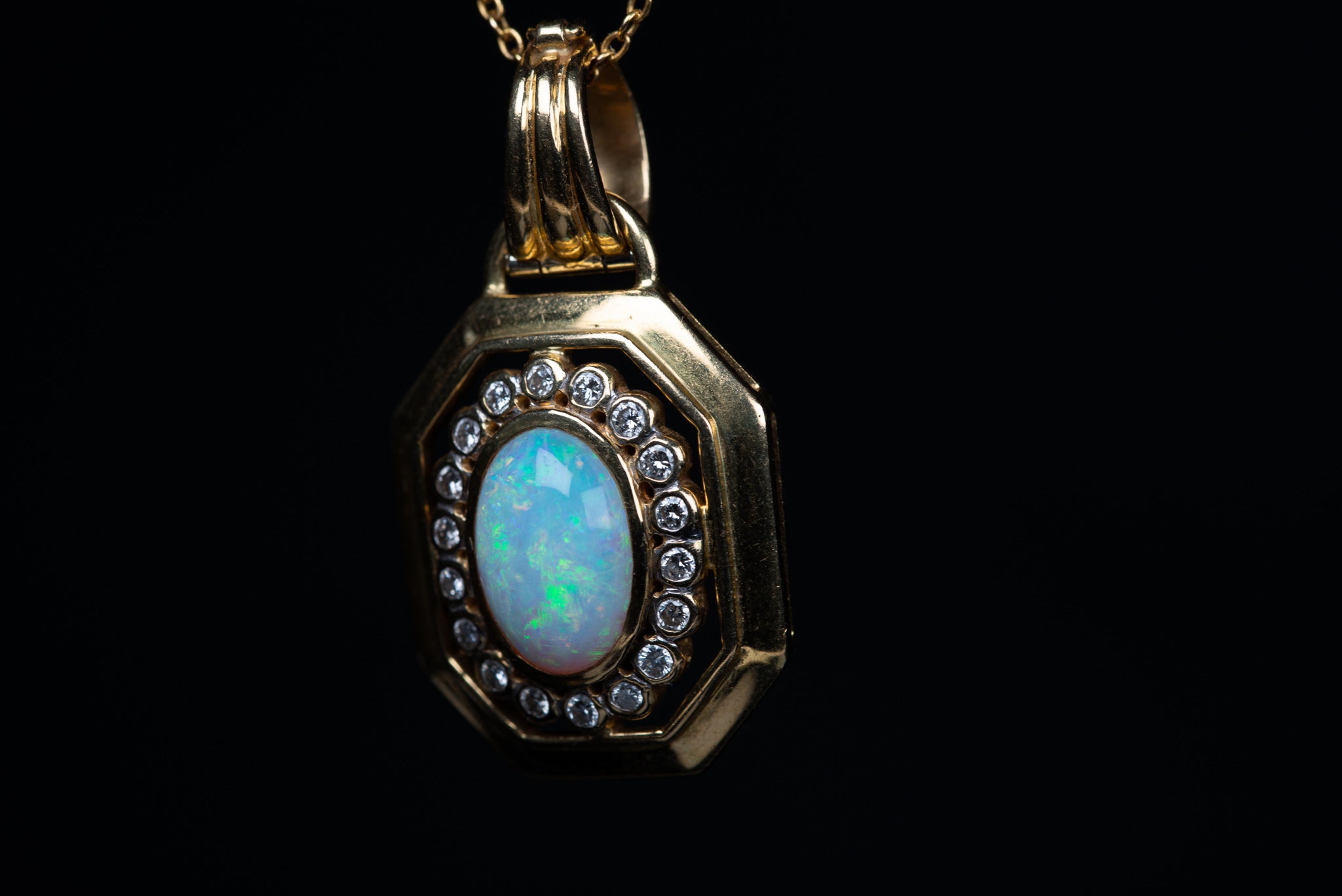 Vintage Opal Pendant Set - LUXORIA VITA