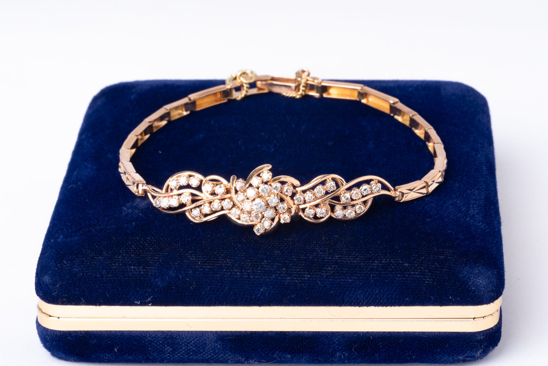 Vintage 1.44ct Brilliant Cut Diamond Bracelet - LUXORIA VITA
