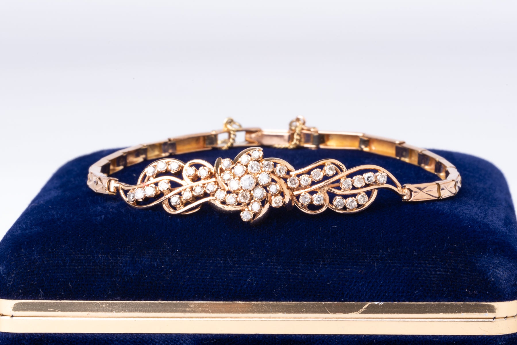 Vintage 1.44ct Brilliant Cut Diamond Bracelet - LUXORIA VITA