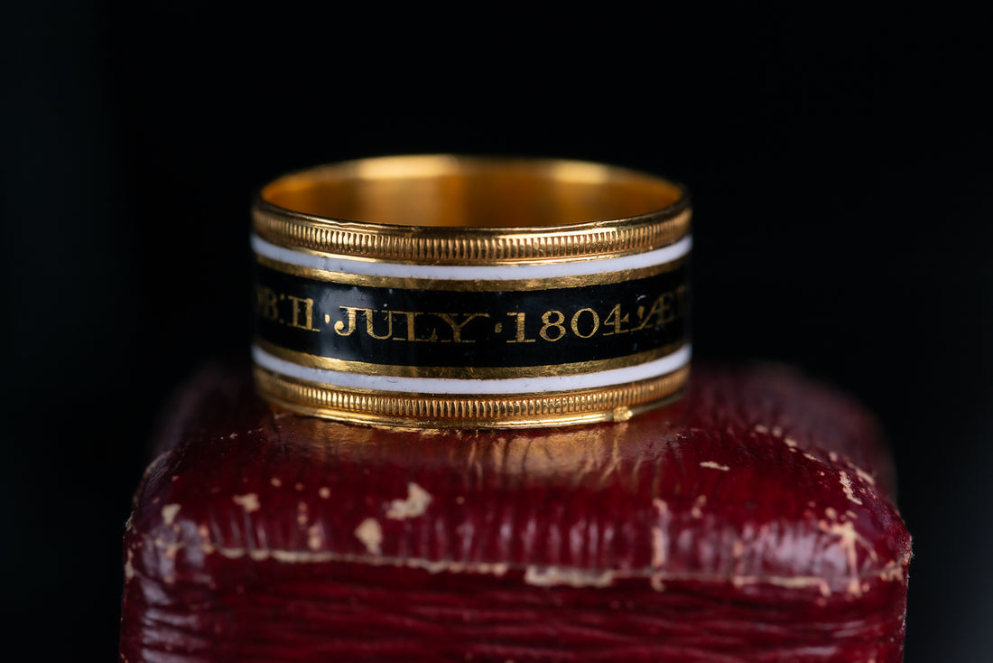 Forever in Black: Georgian Mourning Jewelry