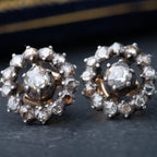 Antique Rosecut Diamond Earrings - LUXORIA VITA