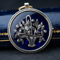 Antique Giardinetti Rosecut Diamond Pendant Brooch - LUXORIA VITA