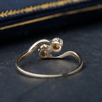 Edwardian Toi et Moi Rosecut Diamond Ring - LUXORIA VITA