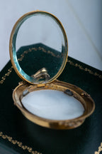 Victorian 19th Century Greek Shell Cameo Locket Pendant - LUXORIA VITA