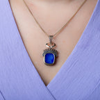 Antique Enamelled Gold Locket - LUXORIA VITA