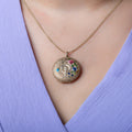 Antique Enamelled Gold Locket - LUXORIA VITA