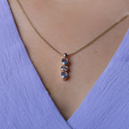 Atelier Made: Oldmine Cut Diamond Sapphire Pendant - LUXORIA VITA