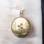 1900's Clover Medaillon in 14K Gold - LUXORIA VITA