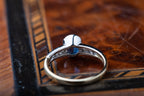 1.00ct Sapphire Diamond Ring - LUXORIA VITA