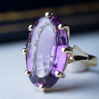 Vintage Amethyst Ring - LUXORIA VITA