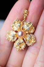 Vintage Statement Flower Pendant - LUXORIA VITA