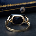 Vintage Color Changing Sapphire Diamond Ring - LUXORIA VITA