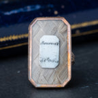 Georgian Memorial Ring "Souvenir d'es Indie" - LUXORIA VITA