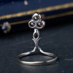 Art Deco Trefoil Diamond Ring - LUXORIA VITA