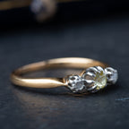 1900's Edwardian Trilogy Diamond Ring - LUXORIA VITA