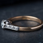 Solitaire OMC Diamond Ring - LUXORIA VITA