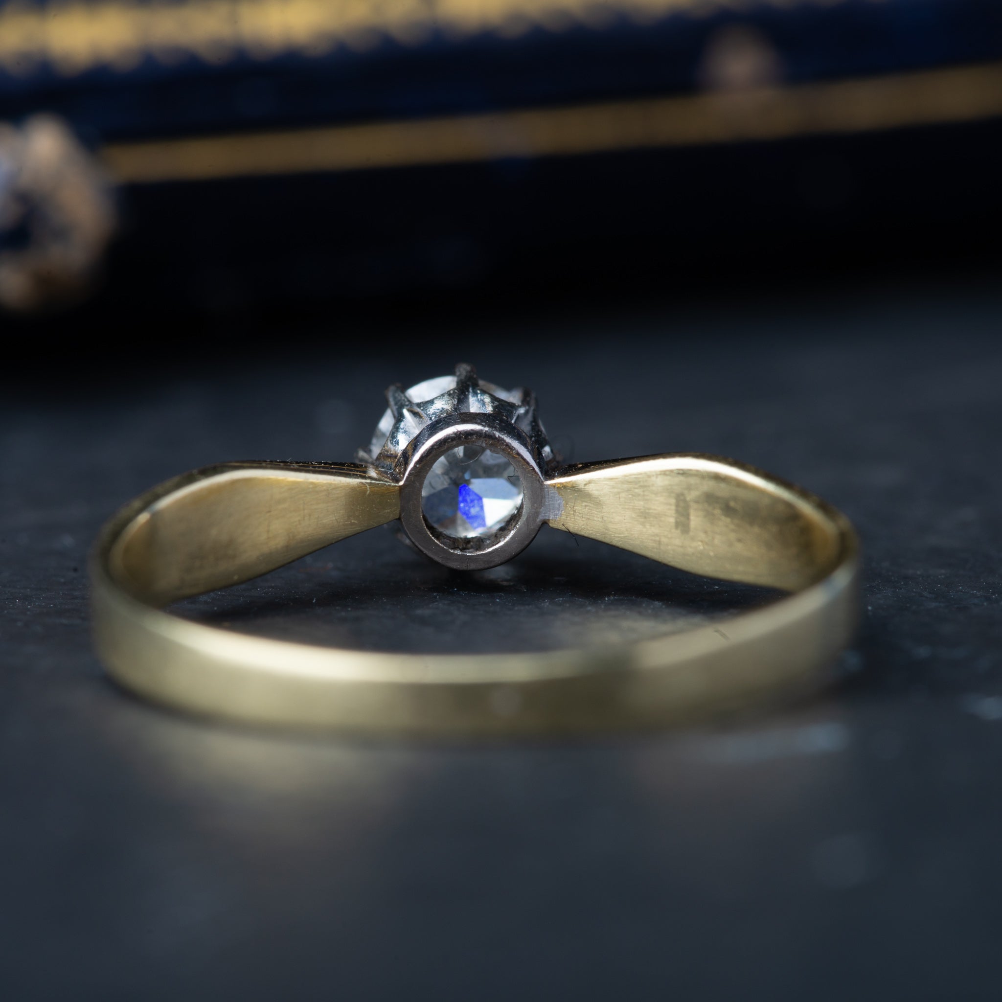 Vintage Old Mine Cut Diamond Ring - LUXORIA VITA
