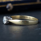 Vintage Old Mine Cut Diamond Ring - LUXORIA VITA