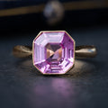 Vintage Pink Sapphire Ring - LUXORIA VITA