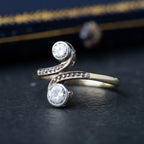 Vintage Toi & Moi Diamond Ring - LUXORIA VITA