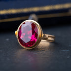 High Carat Ruby Ring - LUXORIA VITA