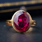High Carat Ruby Ring - LUXORIA VITA