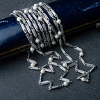 Art Deco Long Sautoire Chain - LUXORIA VITA