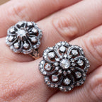 Dutch rosecut diamond ring + brooch set - LUXORIA VITA