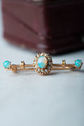 Antique 19th Century Opal Pearl Brooch - LUXORIA VITA