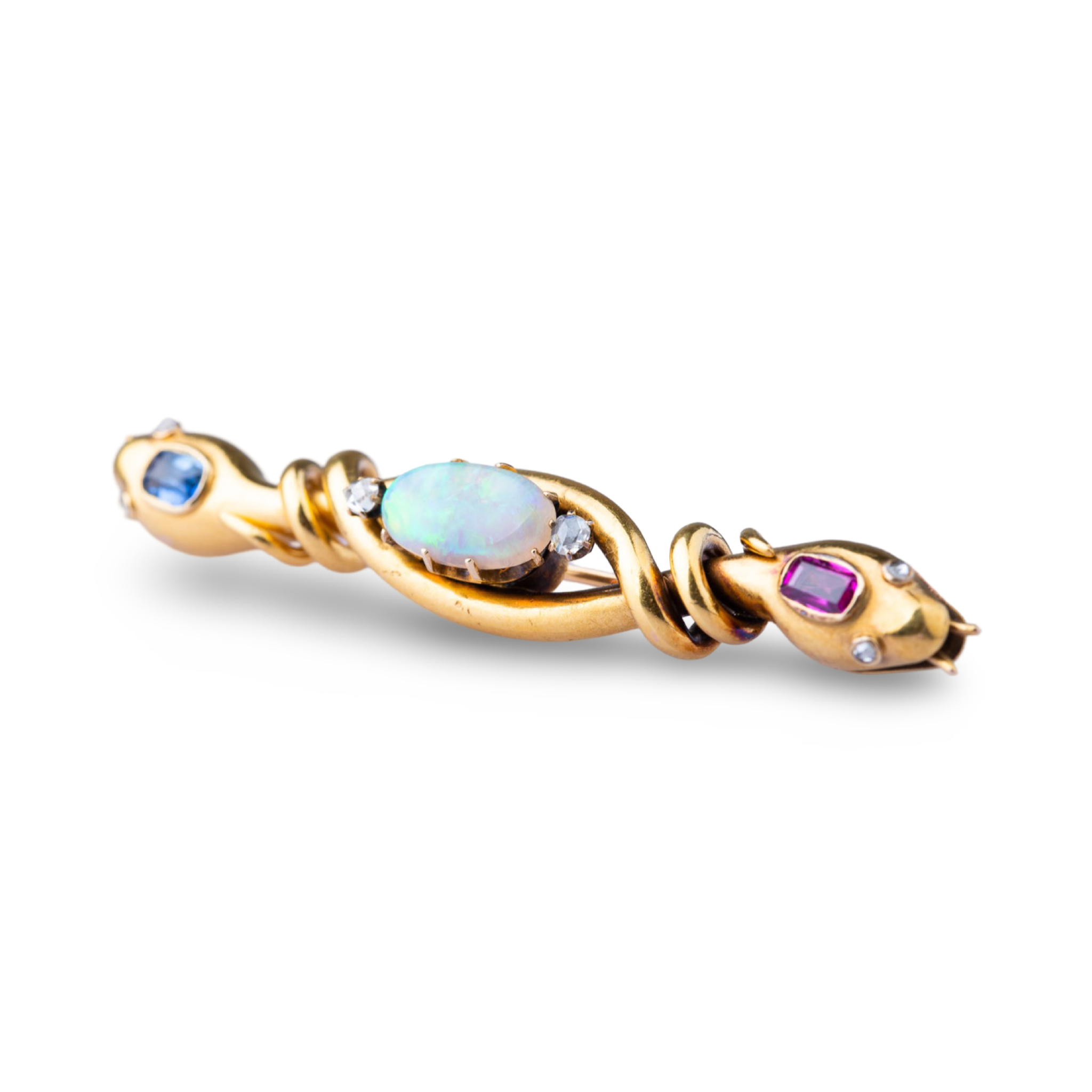 Antique Snake Brooch - LUXORIA VITA