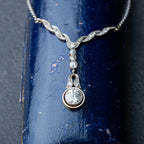 Art Deco Diamond Necklace - LUXORIA VITA