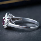 Vintage Spinel Diamond Trilogy Ring - LUXORIA VITA