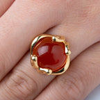 1960's Vintage Carnelian Ring - LUXORIA VITA
