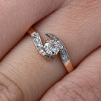 Antique Diamond Swirl Ring - LUXORIA VITA