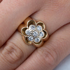 Vintage Heavy Unisex Diamond Ring - LUXORIA VITA