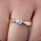 Vintage Old Mine Cut Diamond Ring - LUXORIA VITA