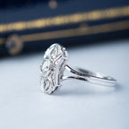 Art Deco Style Diamond Ring - LUXORIA VITA