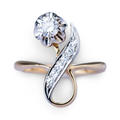 Vintage 0.40ct Diamond Ring - LUXORIA VITA