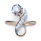 Vintage 0.40ct Diamond Ring - LUXORIA VITA