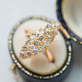 Victorian 1900's Navette Ring - LUXORIA VITA