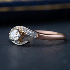 Antique Diamond Swirl Ring - LUXORIA VITA