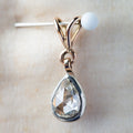 Rosecut Diamond Pear Shaped Pendant - LUXORIA VITA