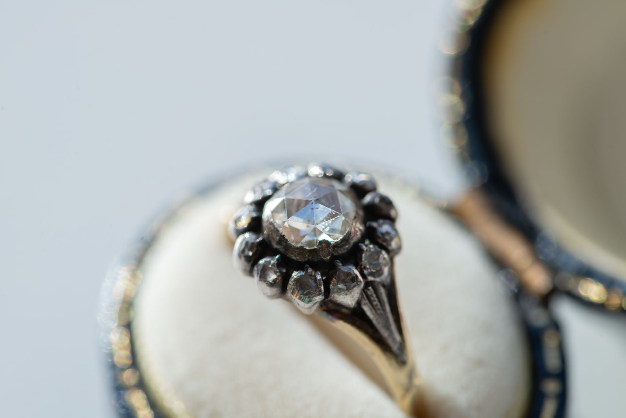 Antique Dutch Rose-Cut Diamond Ring