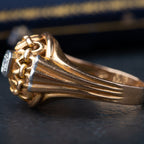 Retro 1940’s Diamond Tank Ring - LUXORIA VITA