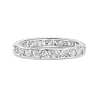 1920's Art Deco Platinum Diamond Eternity Ring - LUXORIA VITA