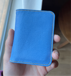 Vachetta Celeste Bifold Cardholder - LUXORIA VITA